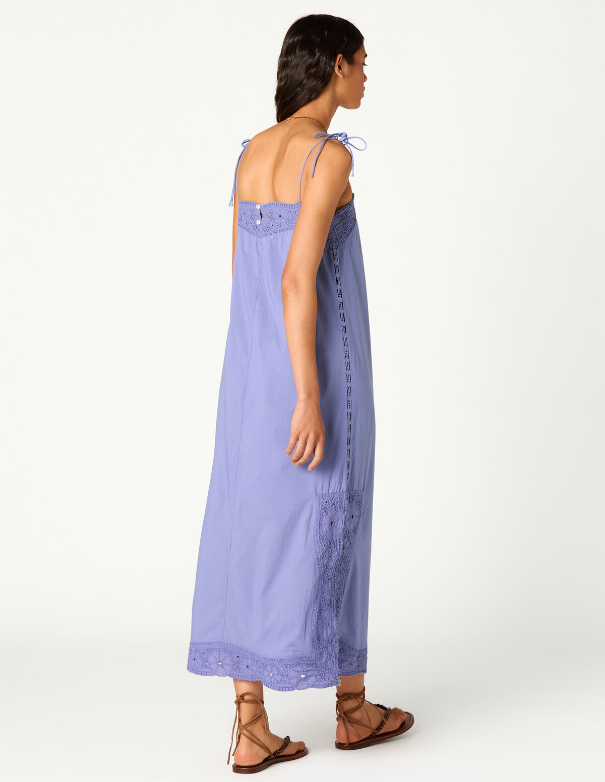 VESTIDO BRODERIE LILA
